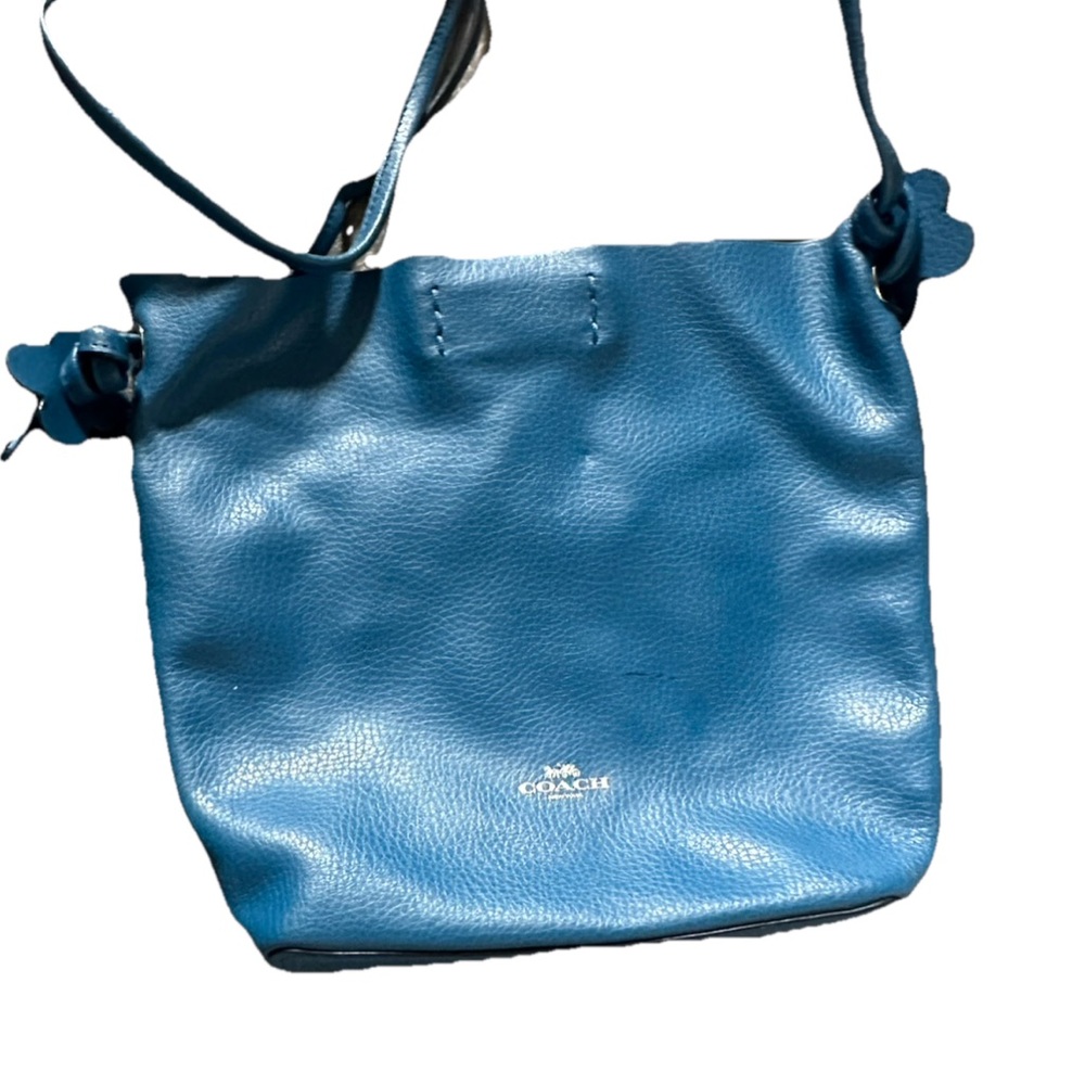 Coach Blue Shoulder Bag